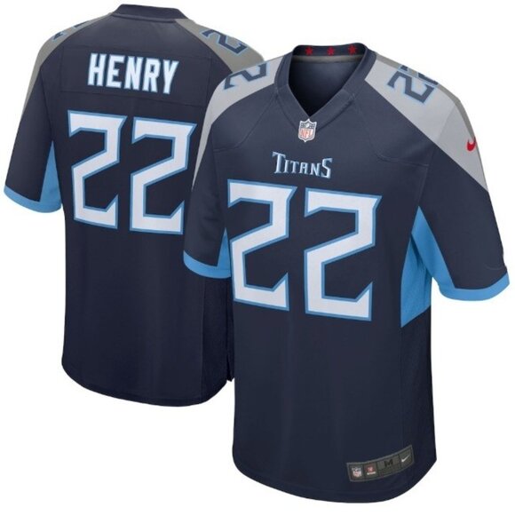 Boys Size 7 Derrick Henry Tennessee Titans Nike Youth NFL Game Jersey - Picture 1 of 5
